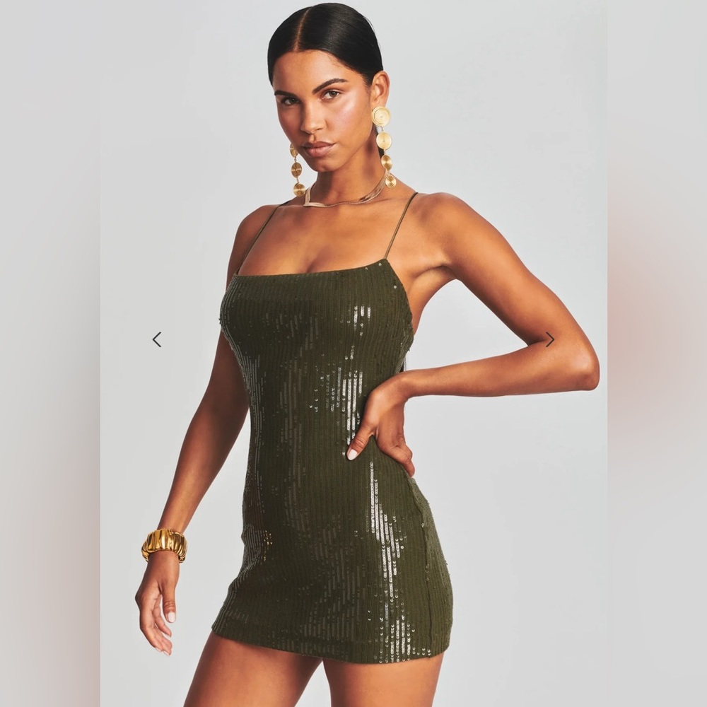Retrofete Hudson knit sequin dress
